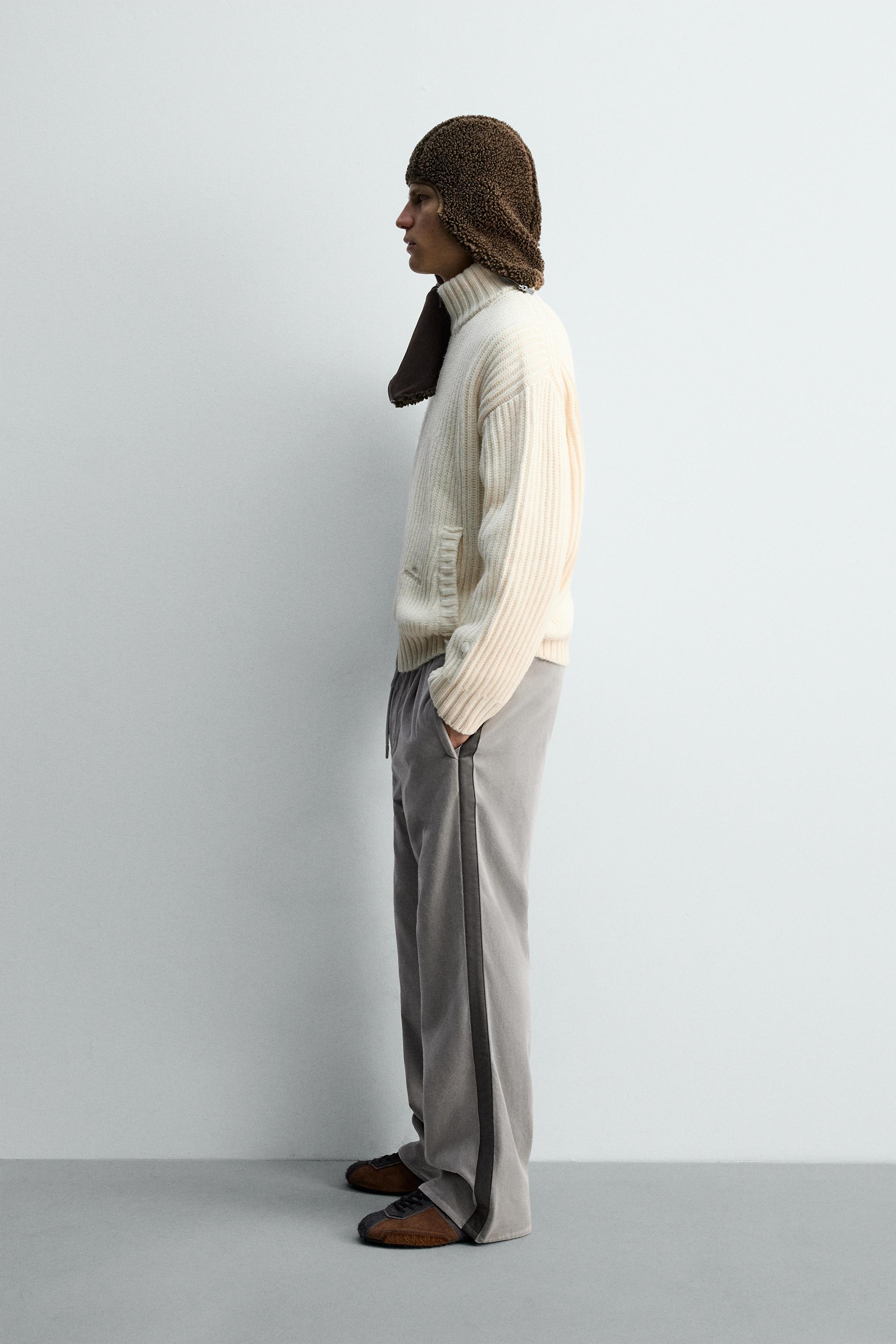 PURL KNIT CARDIGAN X SR_A